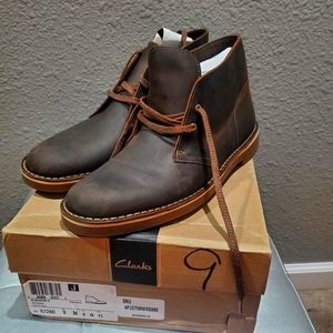 Clark's Men's Desert Boot Bushacre 2 Beeswax size 9